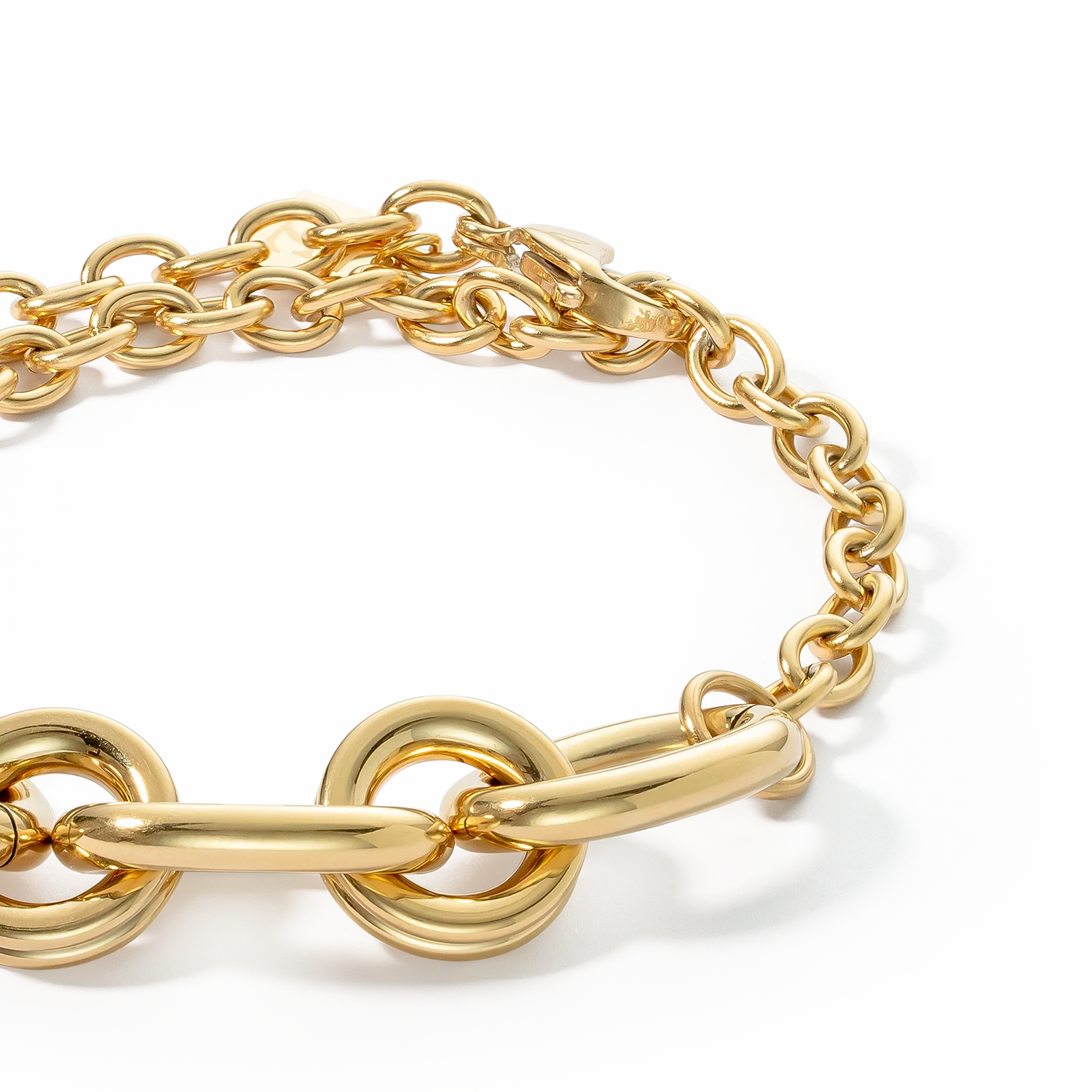 Bracelet Chunky Chain gold-black - Image 2