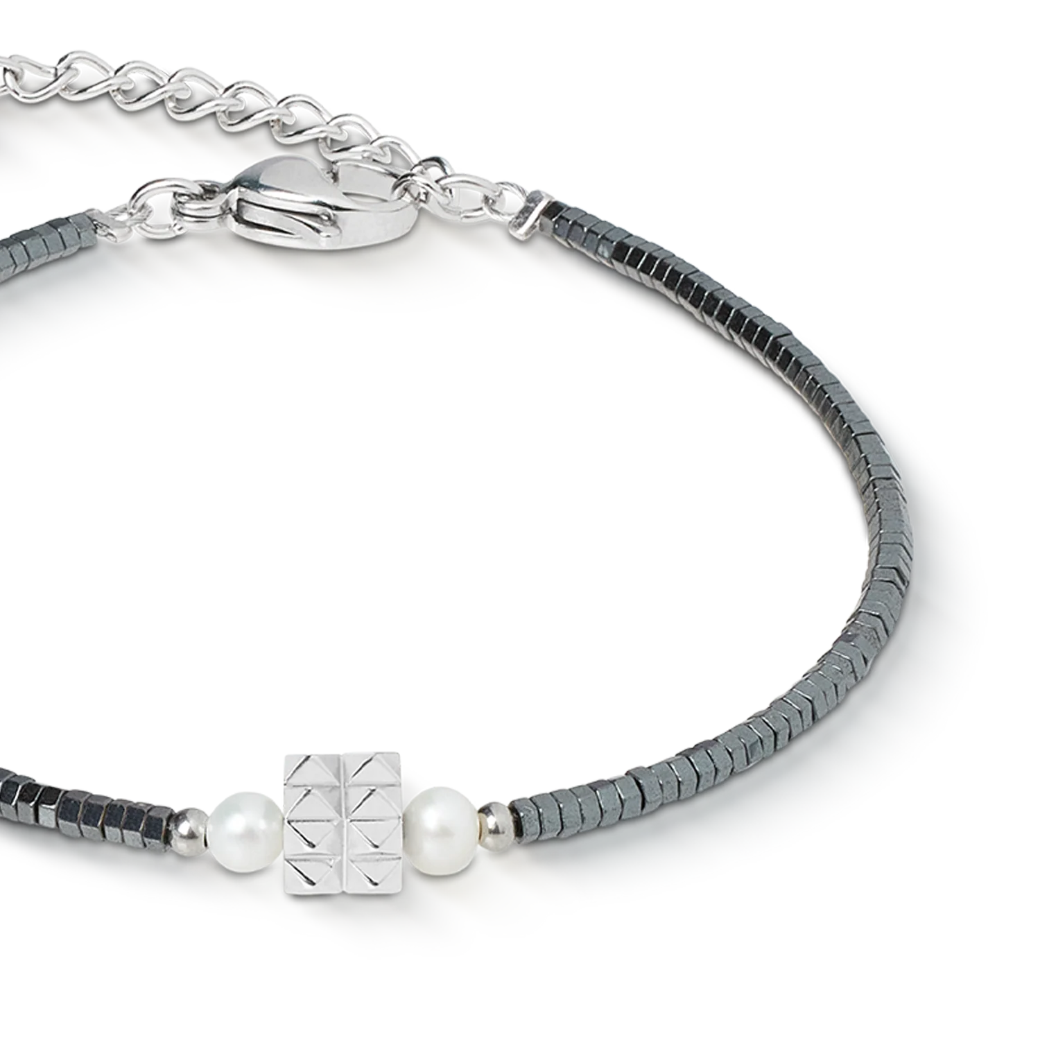 Bracelet Edge & Grace anthracite-silver - Image 2