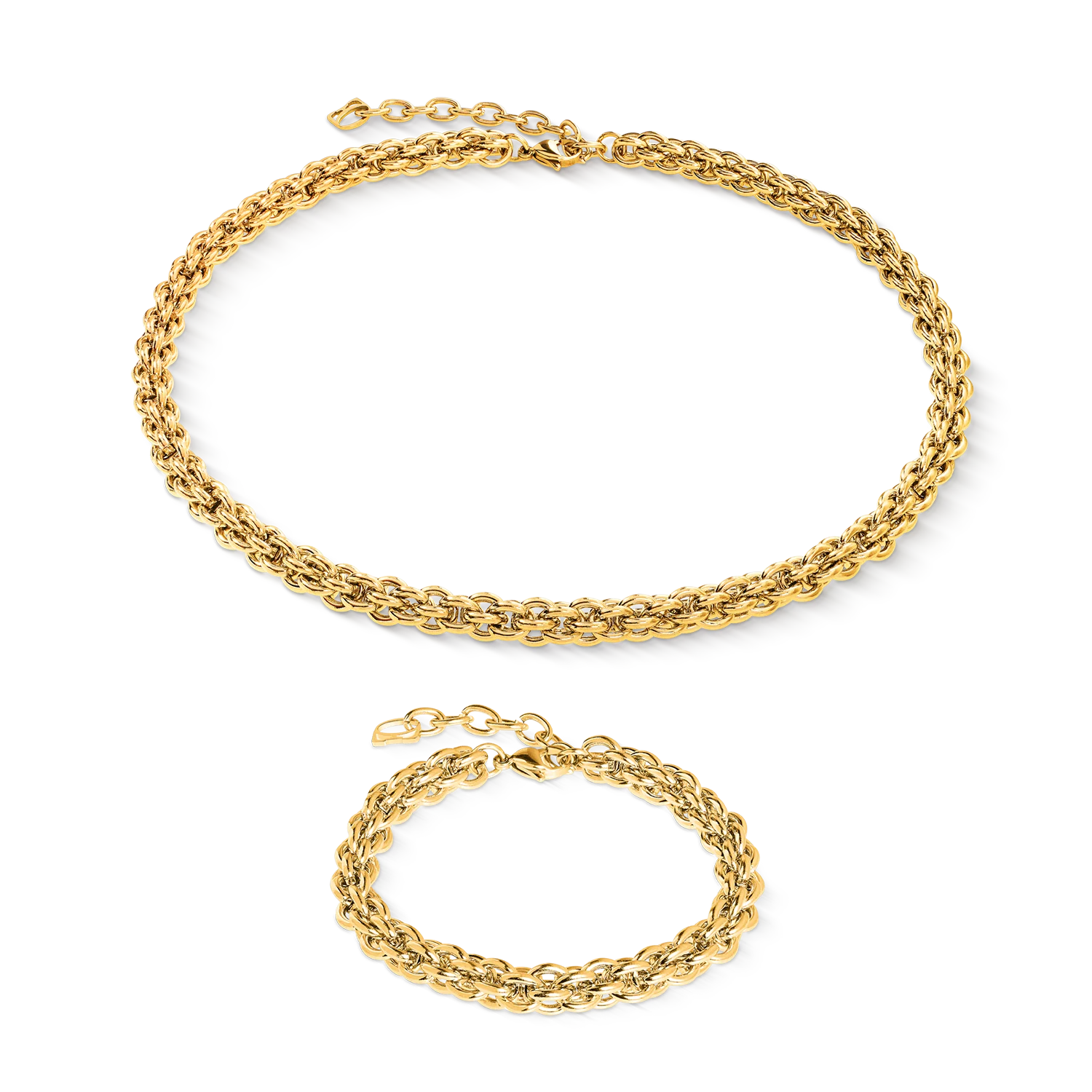 Bracelet Mesh Chain Classic gold - Image 3