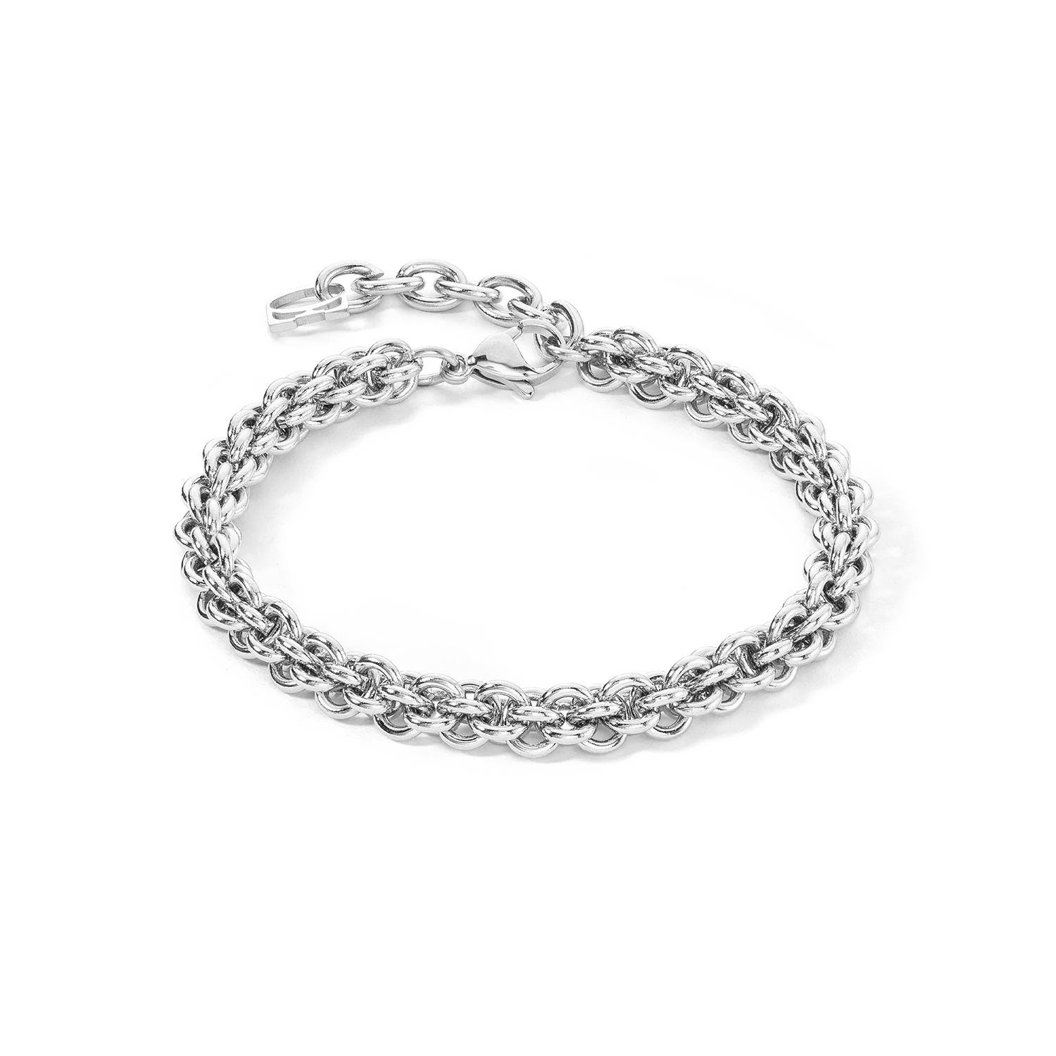 Bracelet Mesh Chain silver