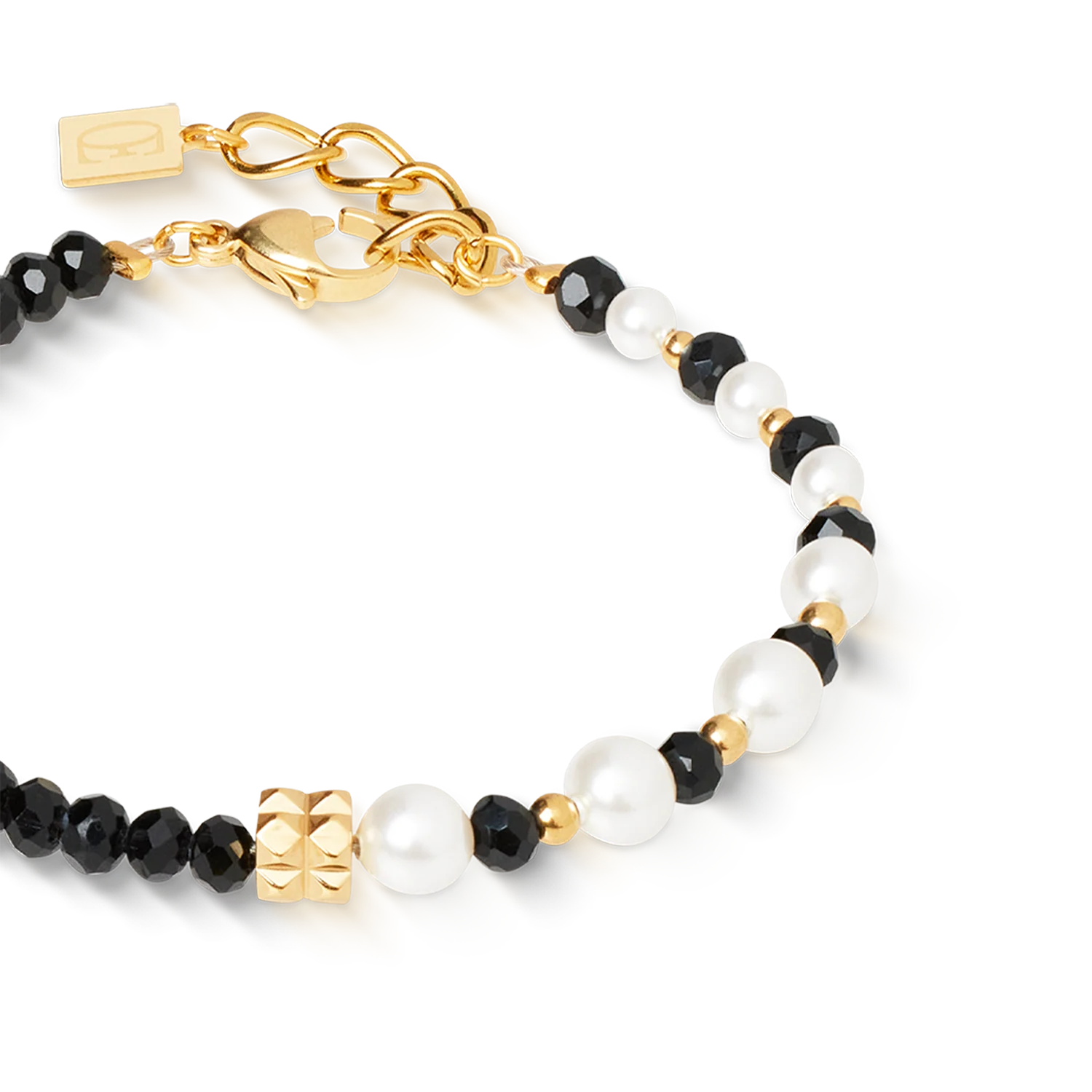 Bracelet Trinity Spikes gold - Image 2
