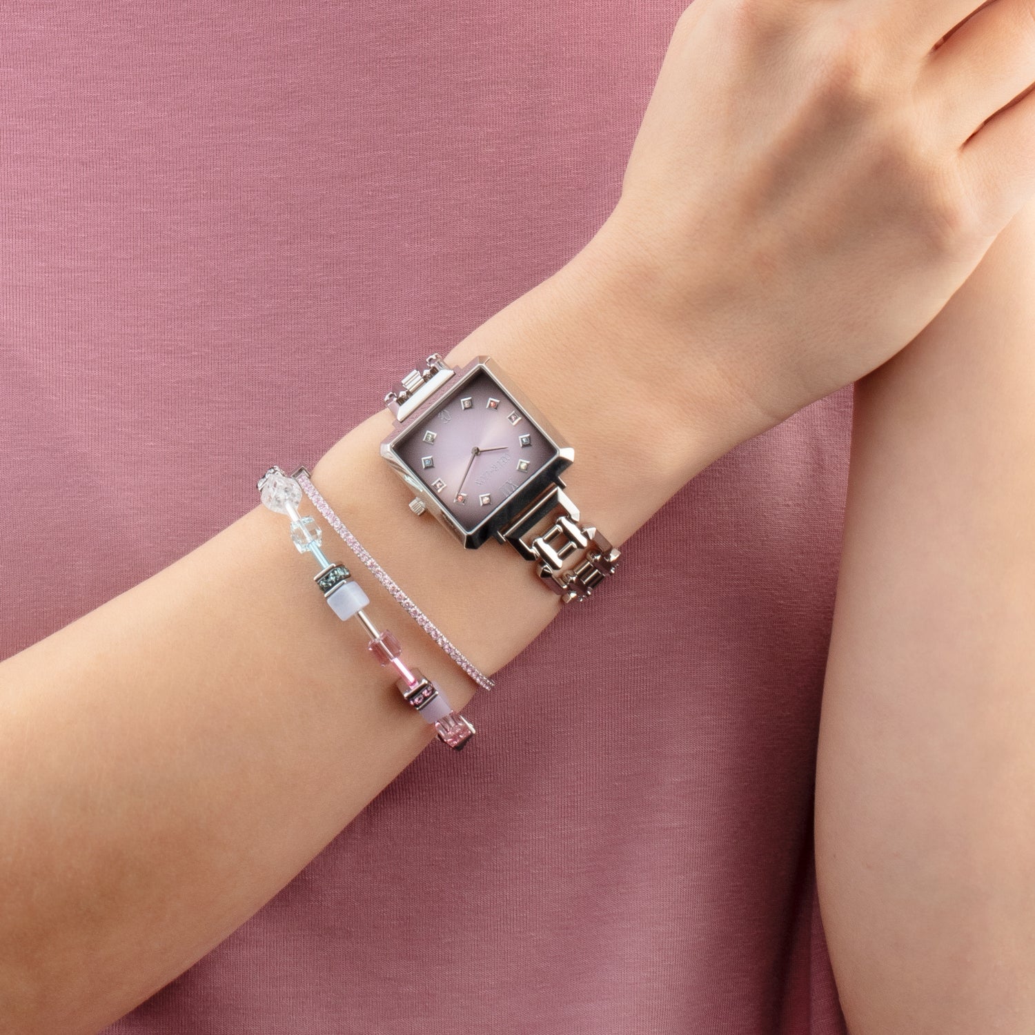 Eternal Love bangle silver-rose - Image 4