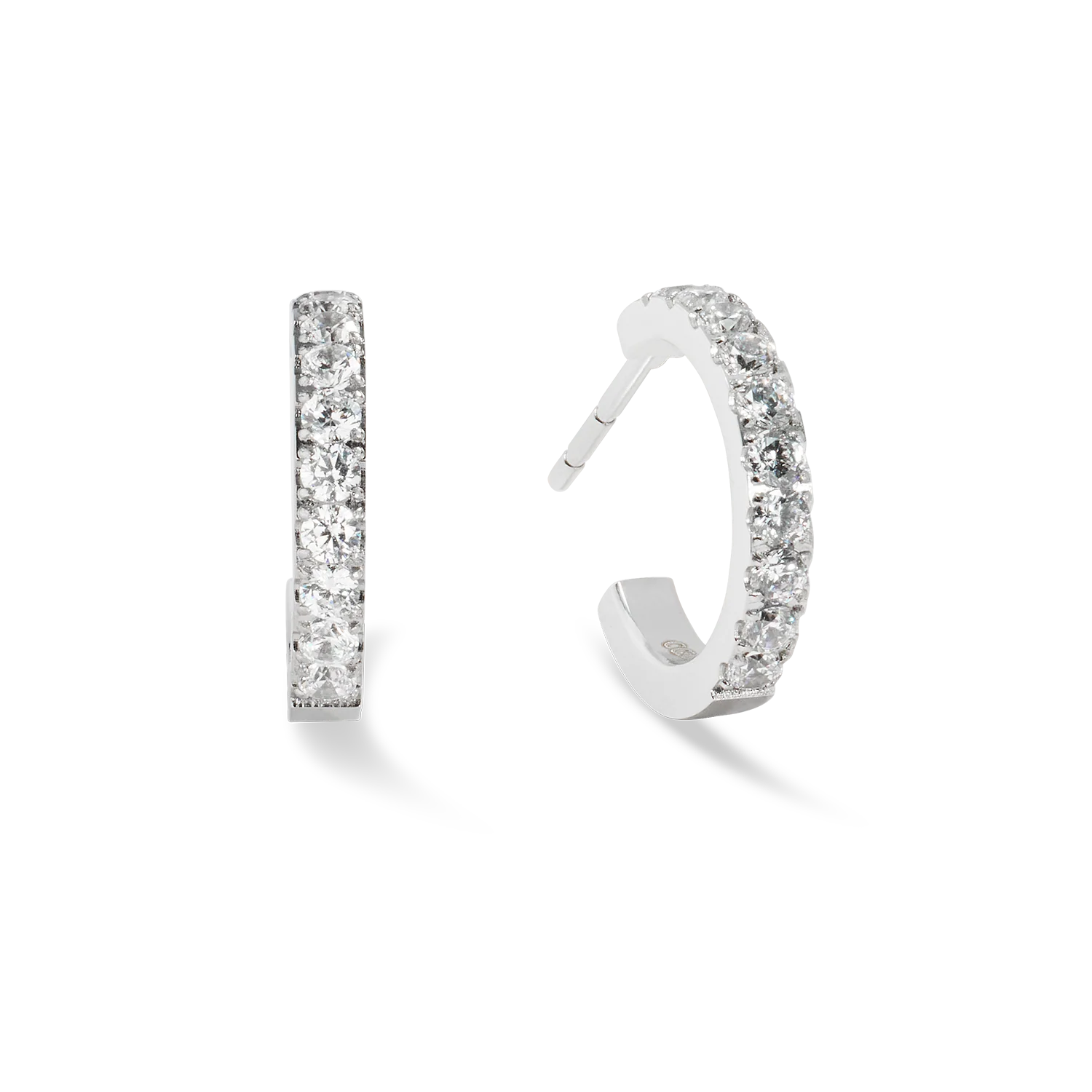 Eternal Love Hoop mini silver-crystal - Image 2