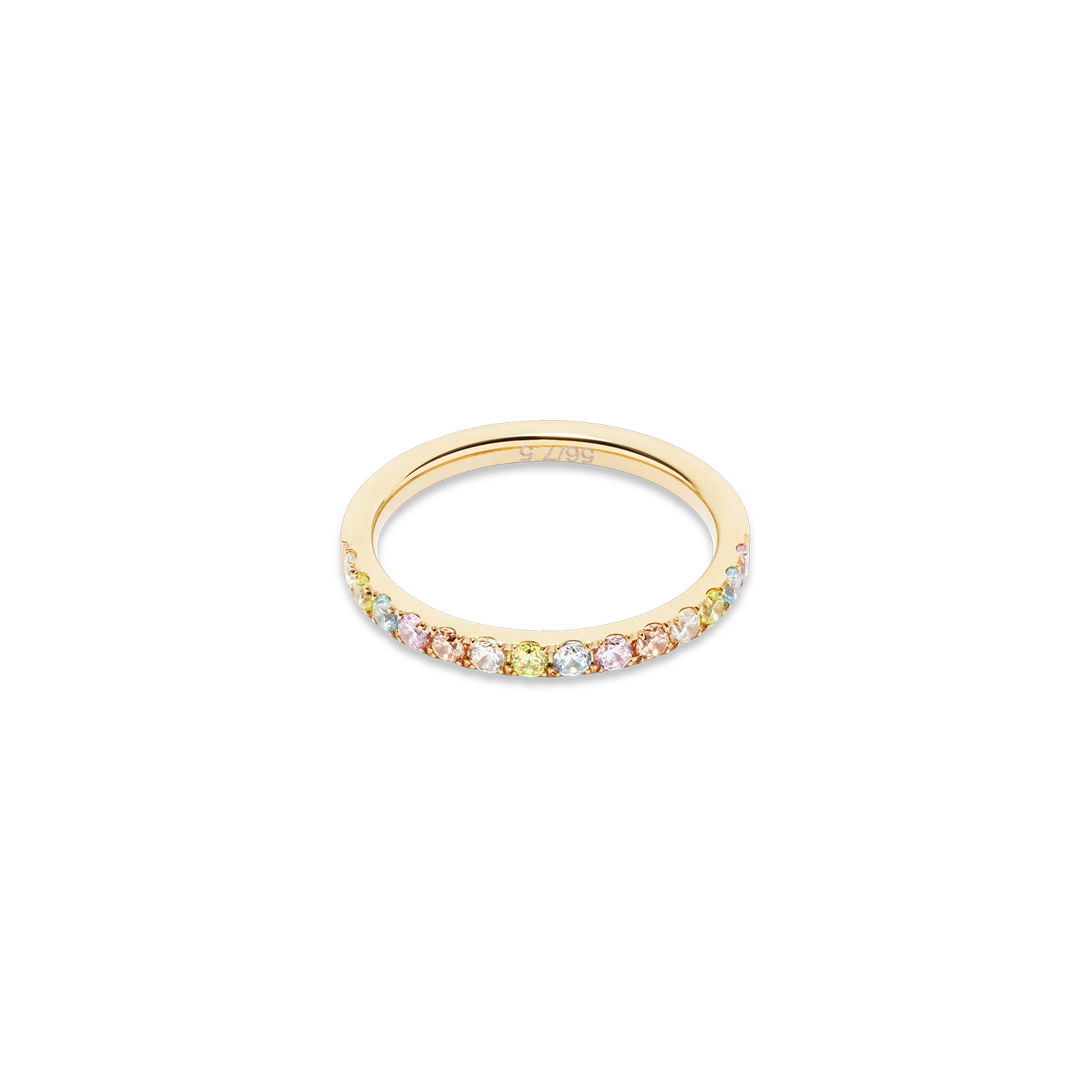 Eternal Love ring gold-multicolour pastel