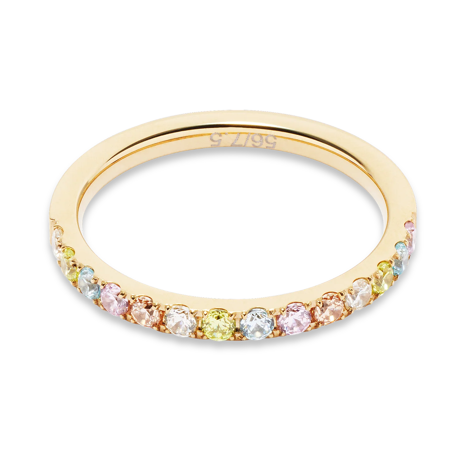Eternal Love ring gold-multicolour pastel - Image 2