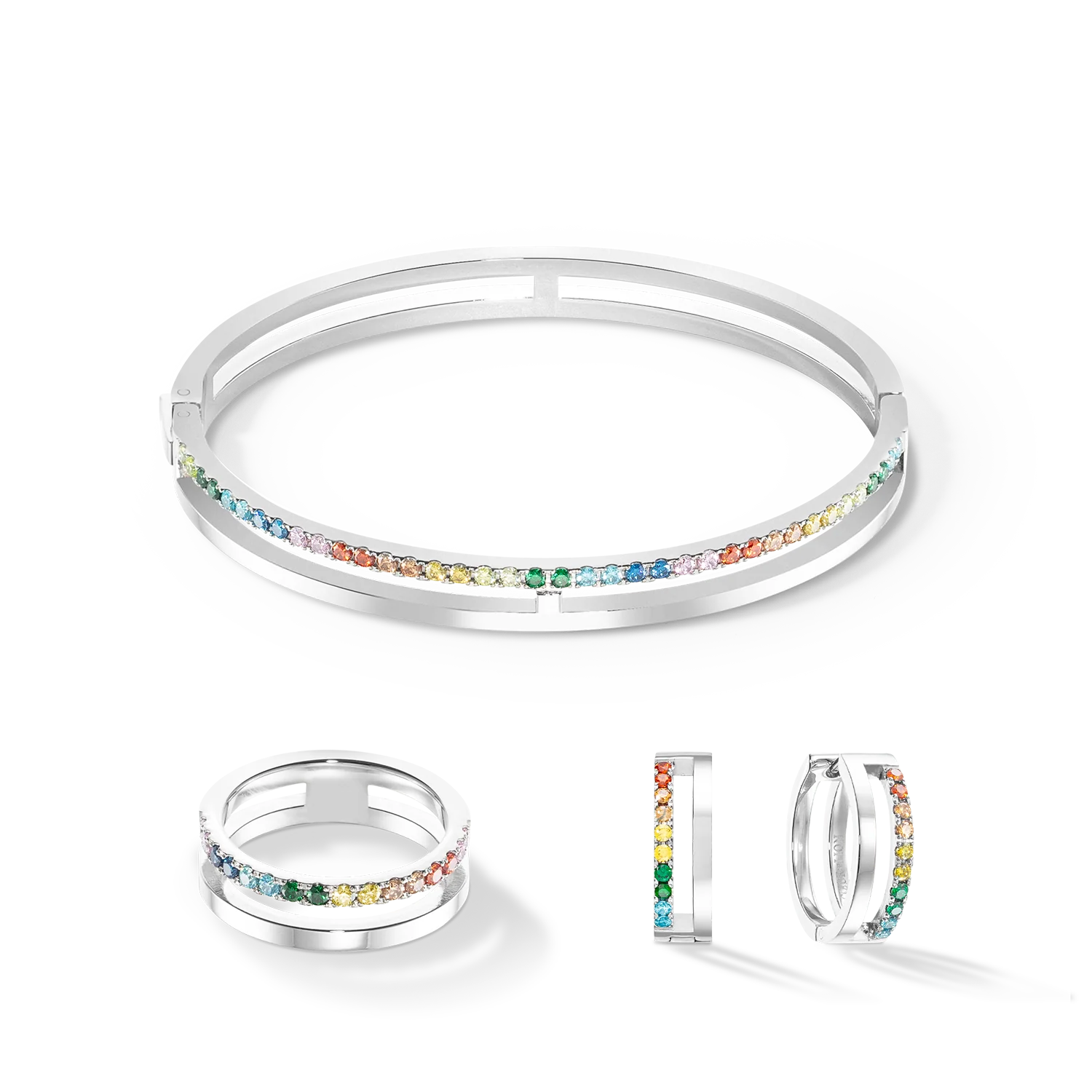 Eternal Unity Bangle silver-multicolour - Image 3
