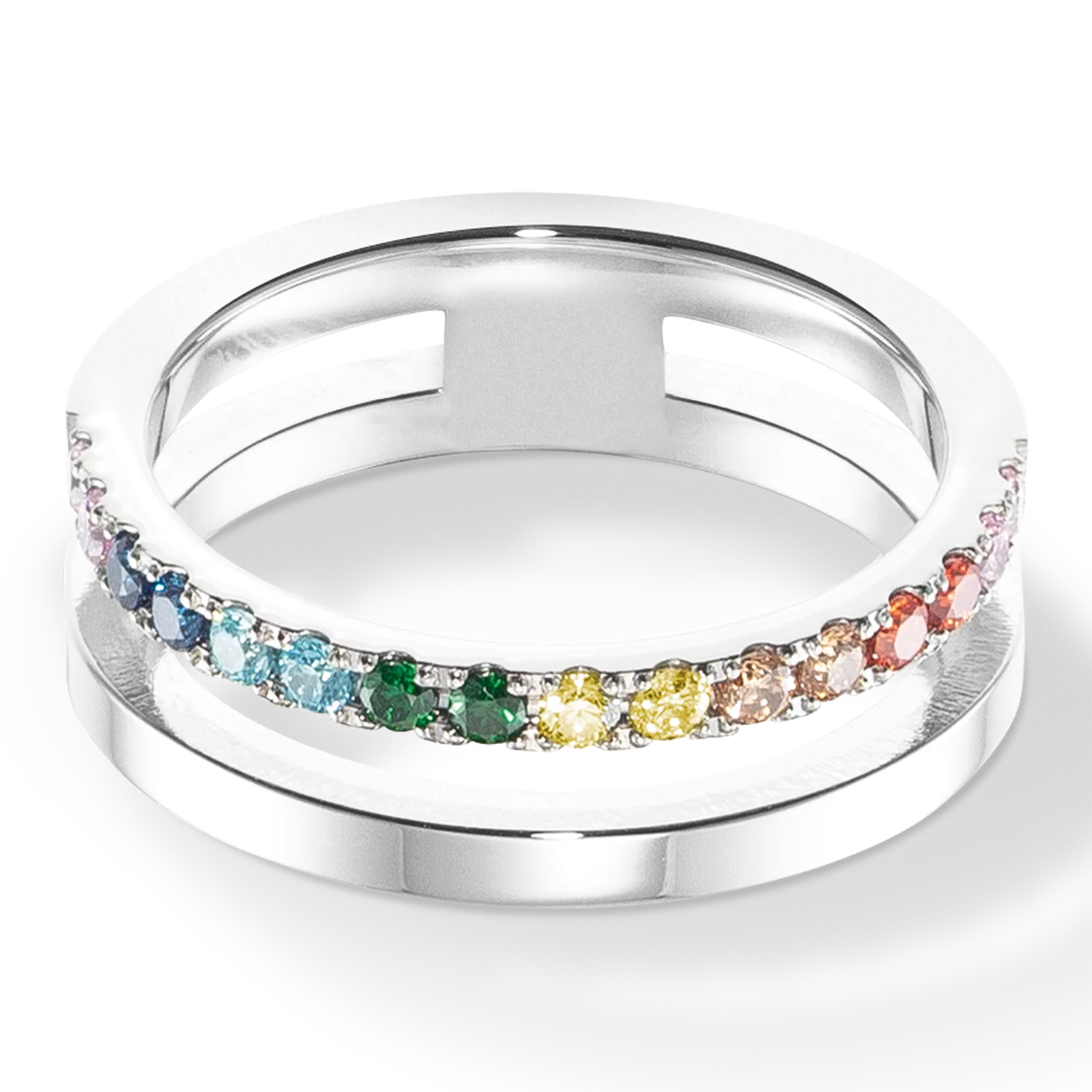 Eternal Unity Bague argent-noir - Image 2