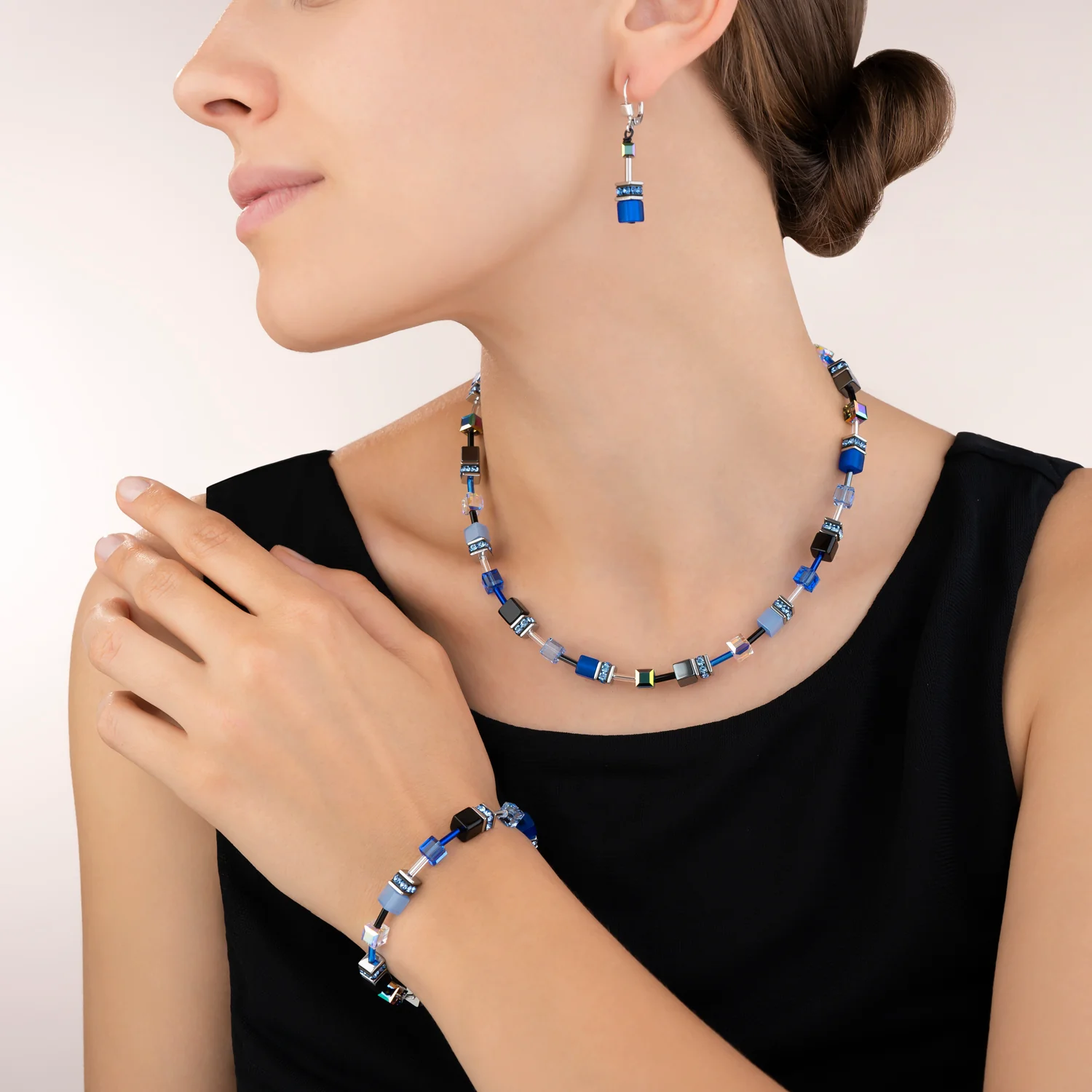 GeoCUBE® Bracelet cobalt blue - Image 4