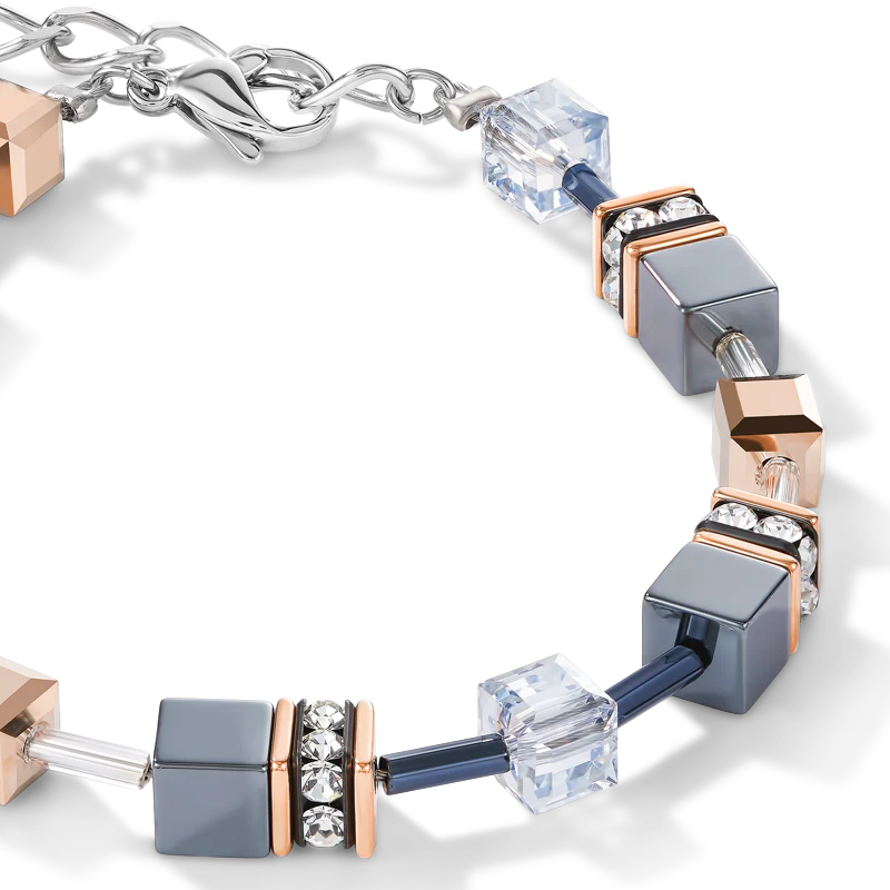 GeoCUBE® Bracelet ice blue - Image 2