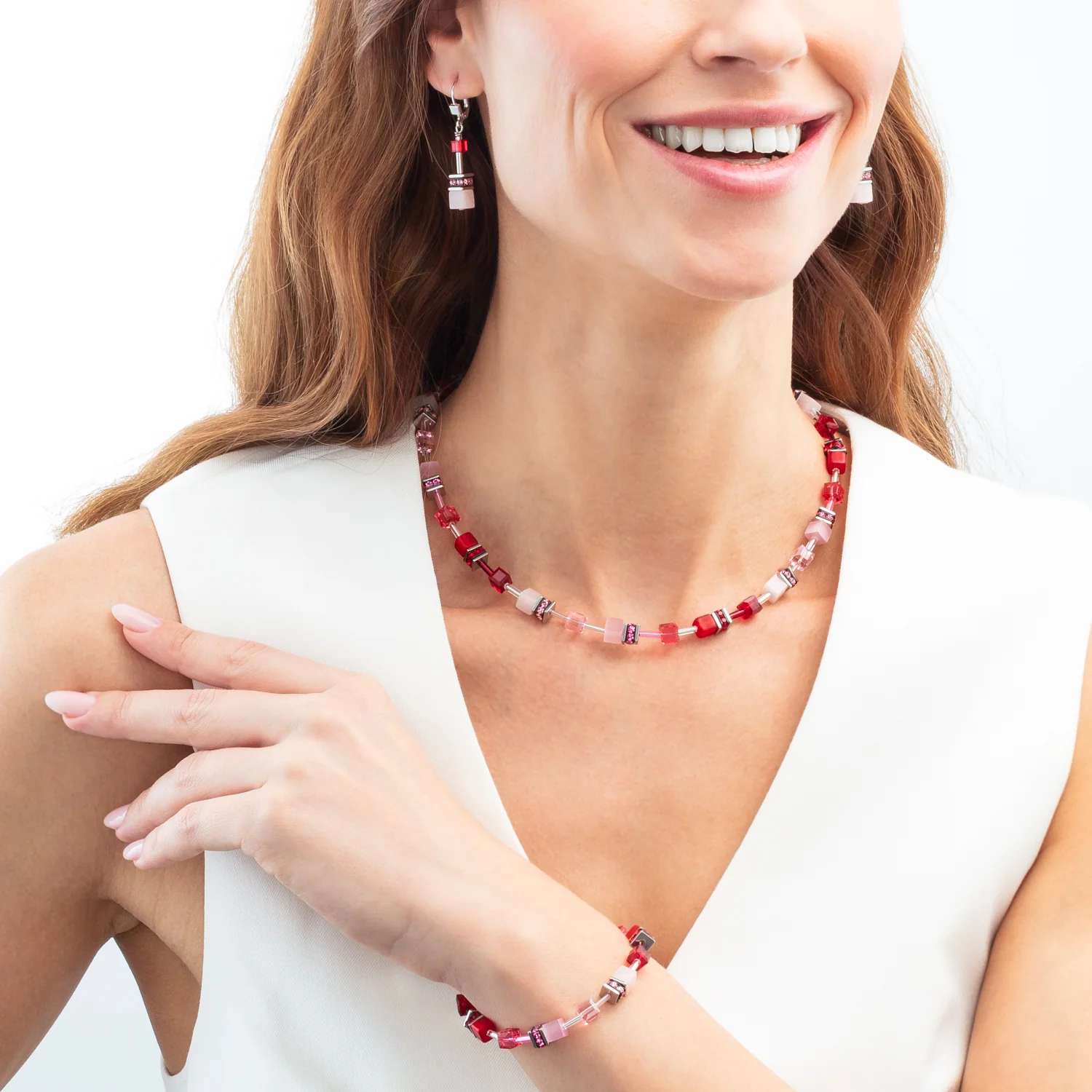 GeoCUBE® Iconic bracelet rosé blush - Image 4