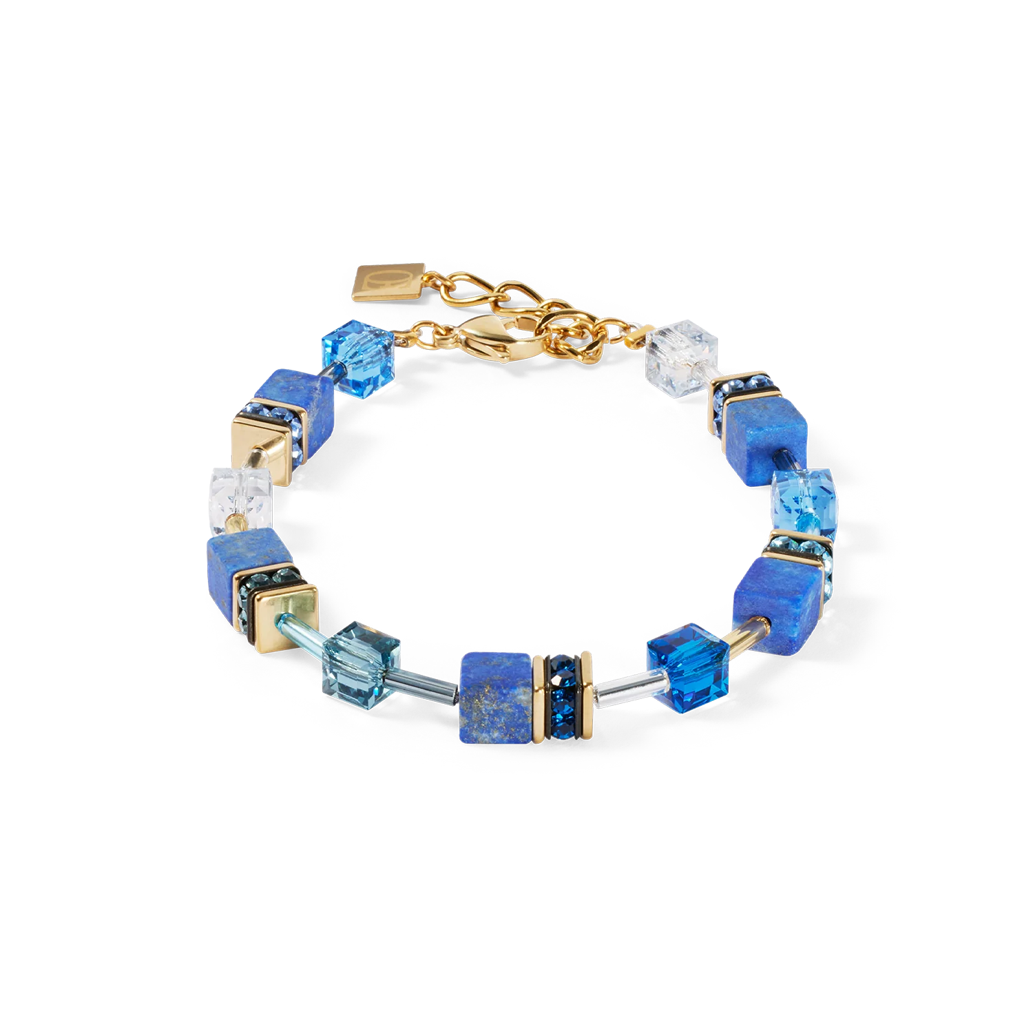 GeoCUBE® Iconic Precious bracelet blue