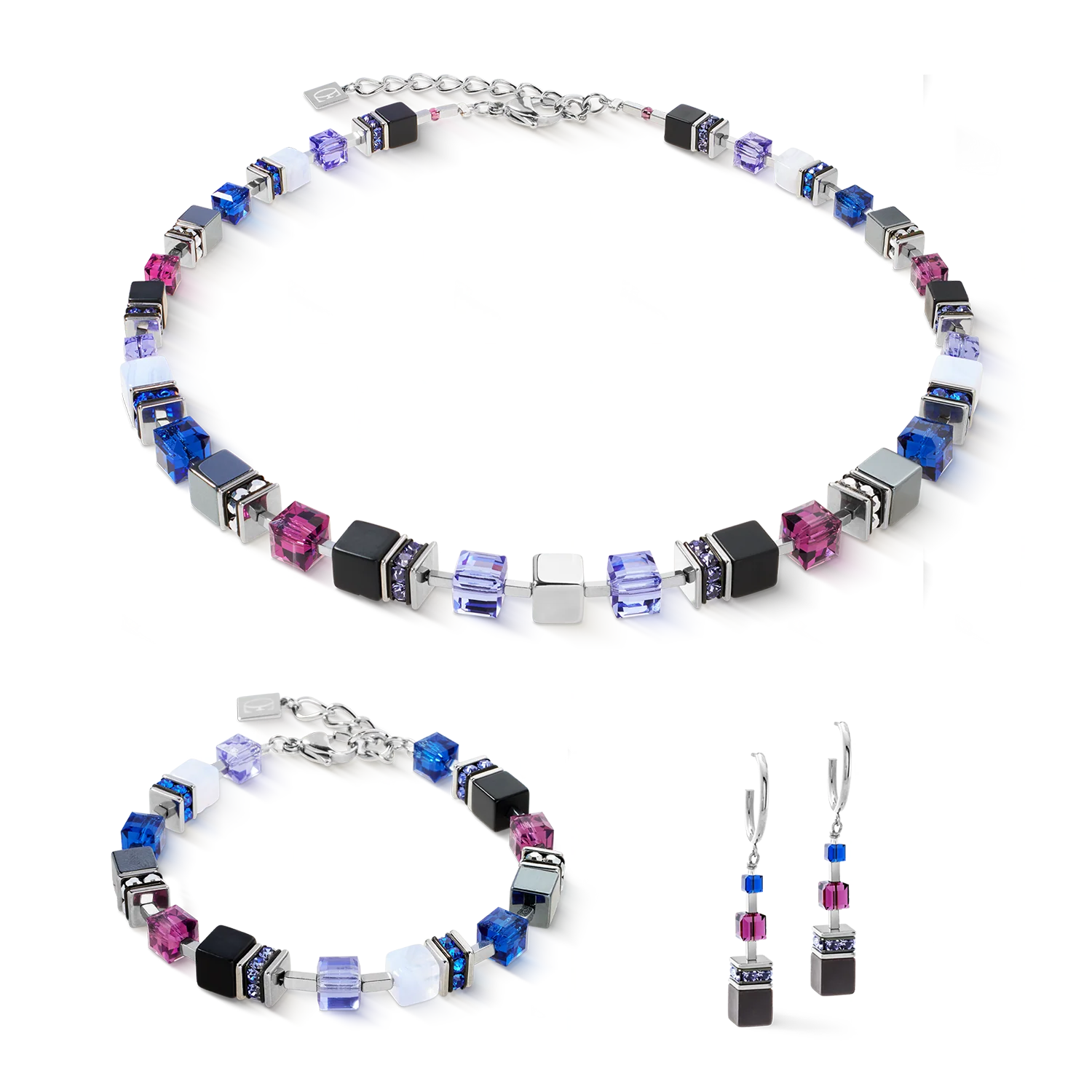 GeoCUBE® Precious Statement bracelet Blue Moon - Image 3