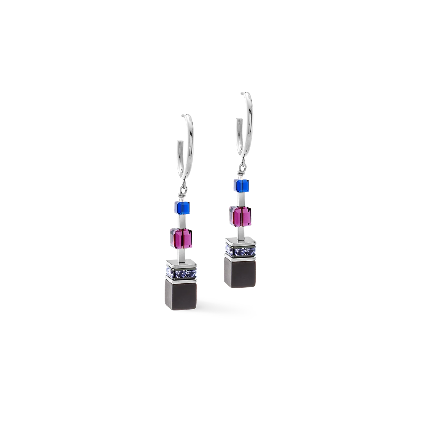GeoCUBE® Precious Statement earring Blue Moon