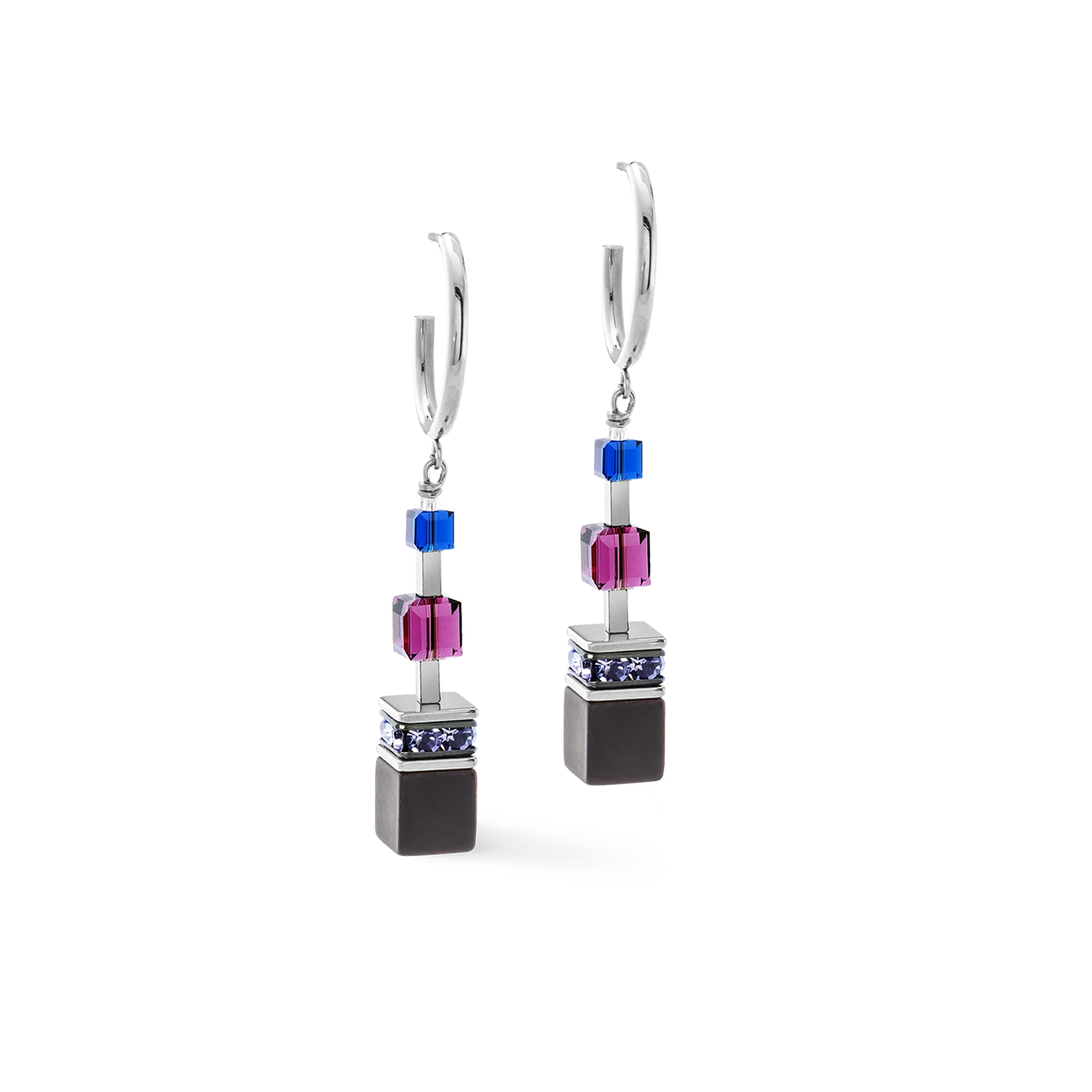 GeoCUBE® Precious Statement earring Blue Moon - Image 2