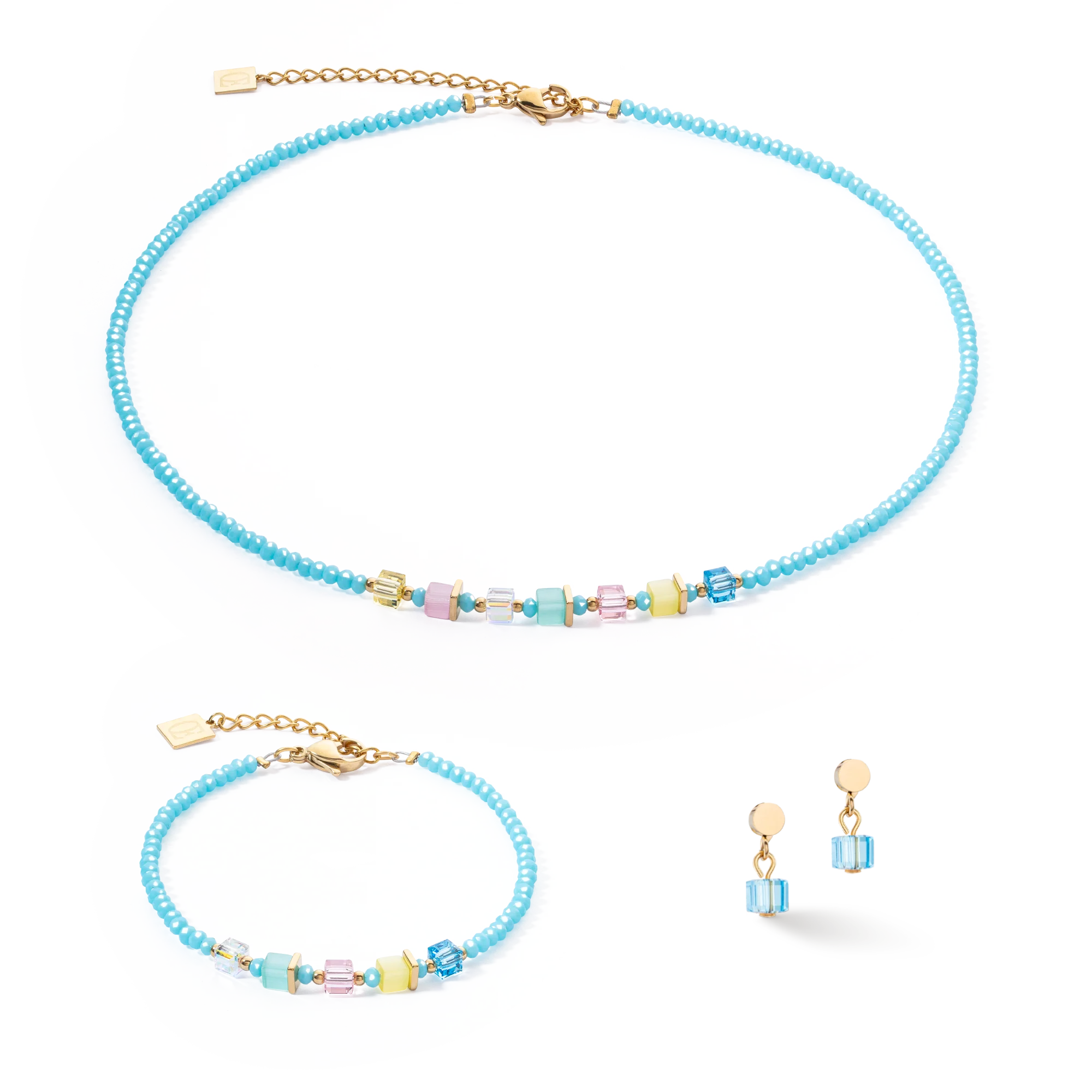 Joyful Colours Necklace turquoise-multicolor - Image 3