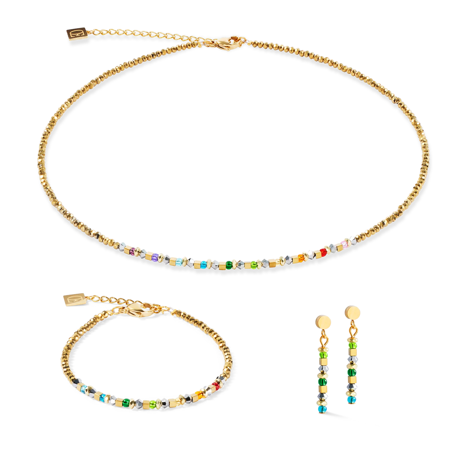 Necklace Golden Whisper Rainbow - Image 3