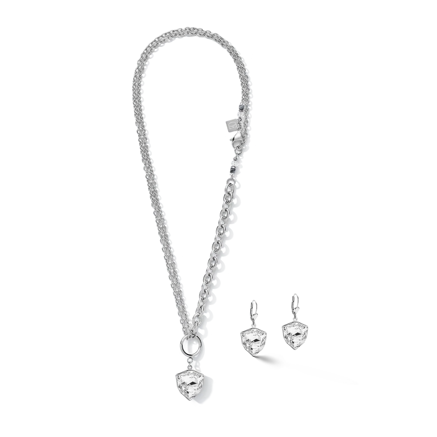 Necklace Magic crystal & chunky chain crystal - Image 2