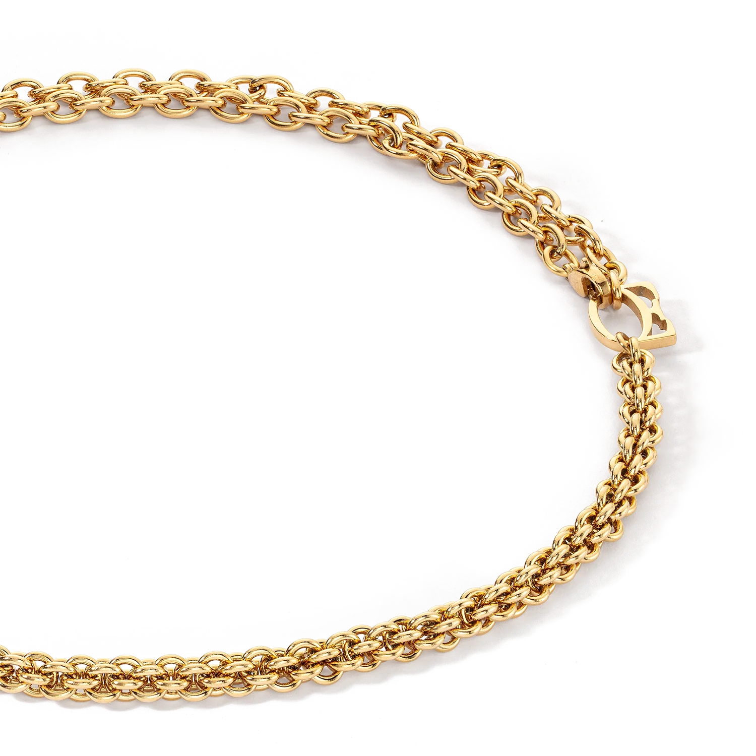 Necklace Mesh Chain gold - Image 2