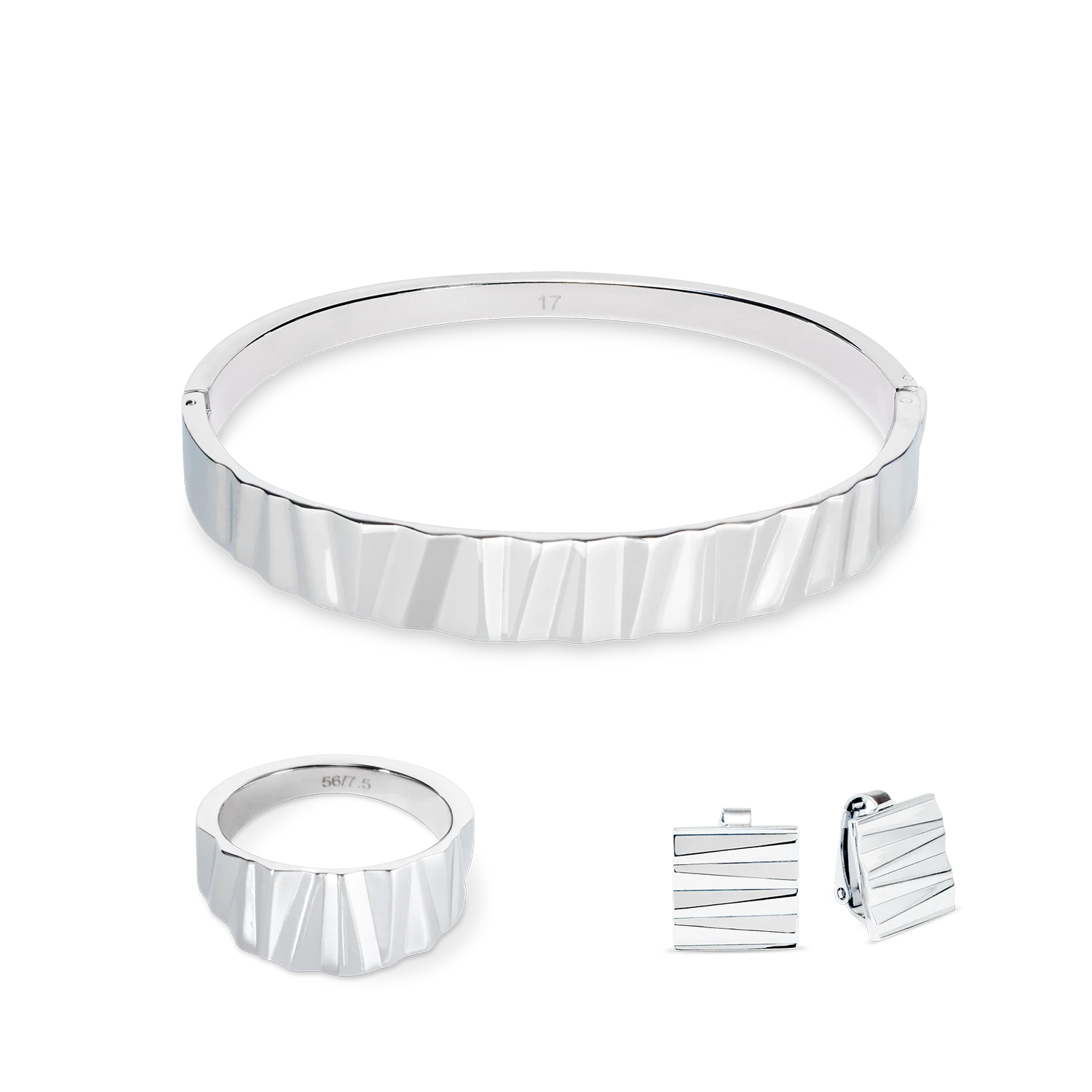 Ring Classic Wave Silber - Image 3