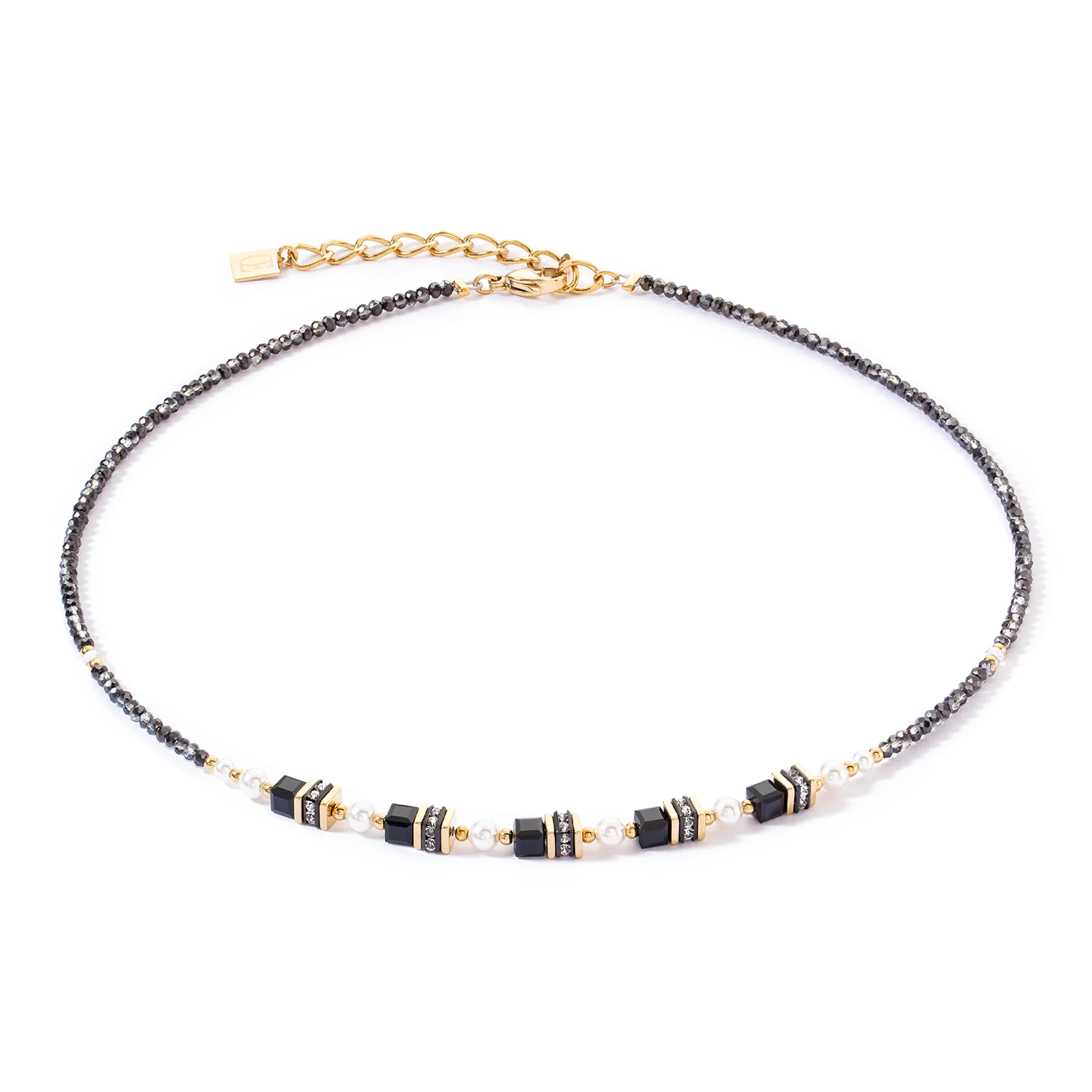 Sparkling Princess necklace gold-black