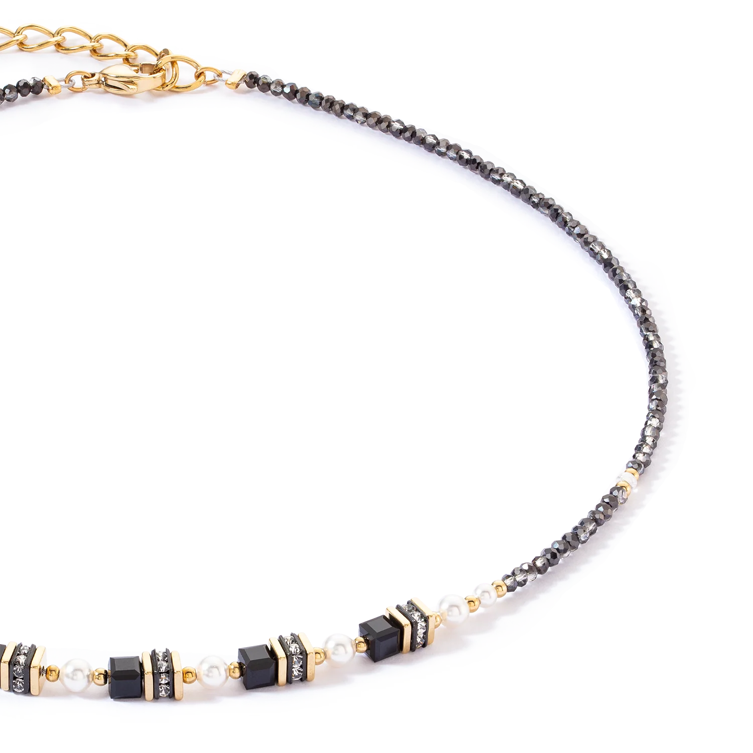 Sparkling Princess necklace gold-black - Image 2